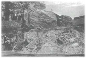 鹿島古墳発掘直後