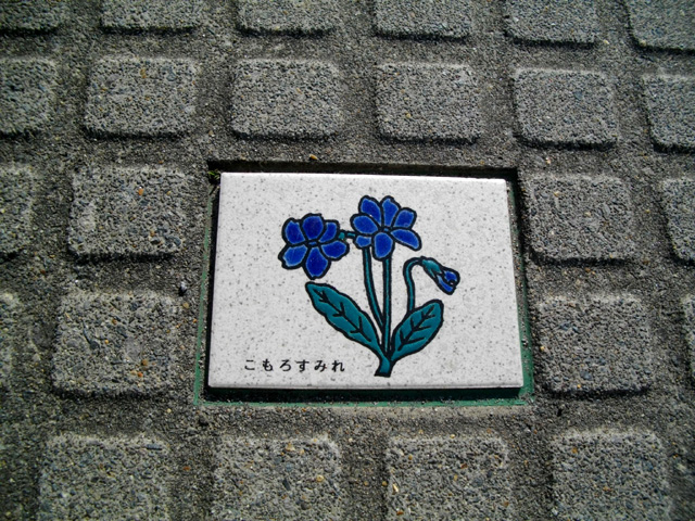 梅林道路側溝ふた