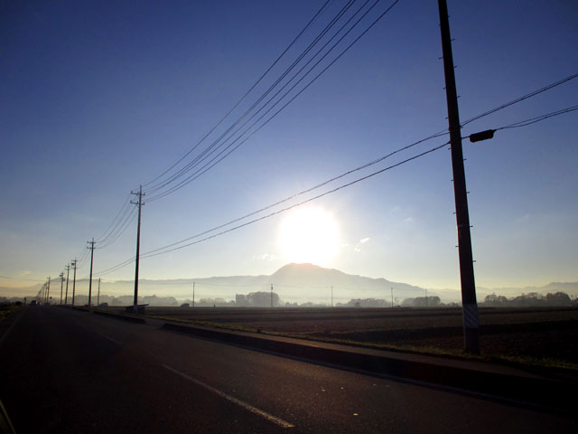 透き通った太陽