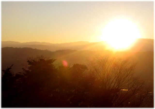 夕陽